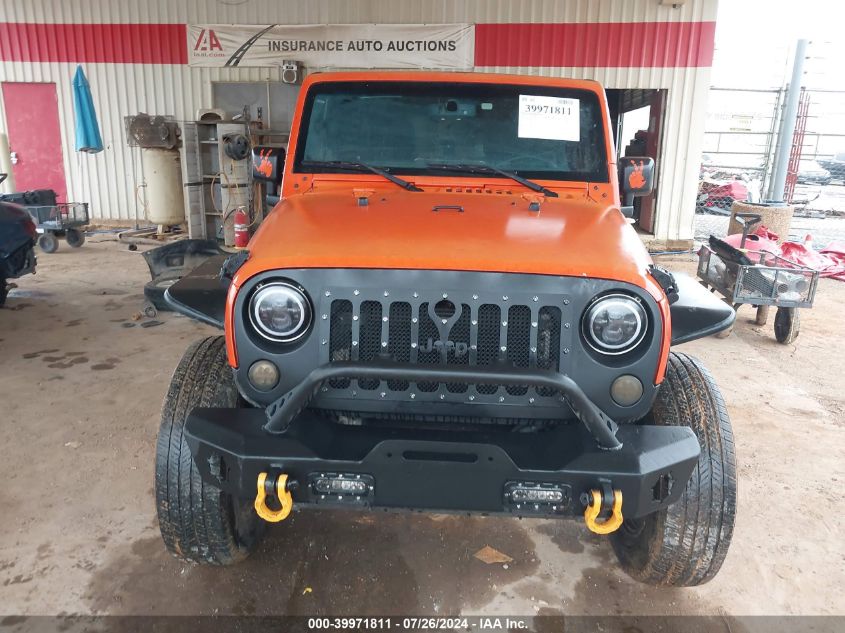 2015 Jeep Wrangler Unlimited Sport VIN: 1C4BJWDG9FL726575 Lot: 39971811