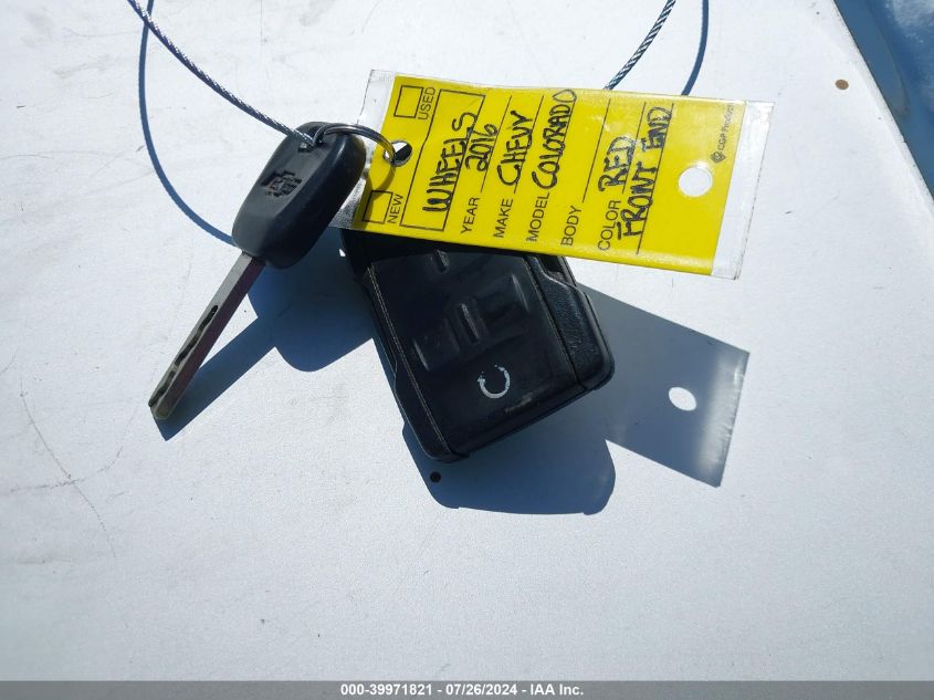 2016 Chevrolet Colorado Lt VIN: 1GCGTCE36G1357701 Lot: 39971821