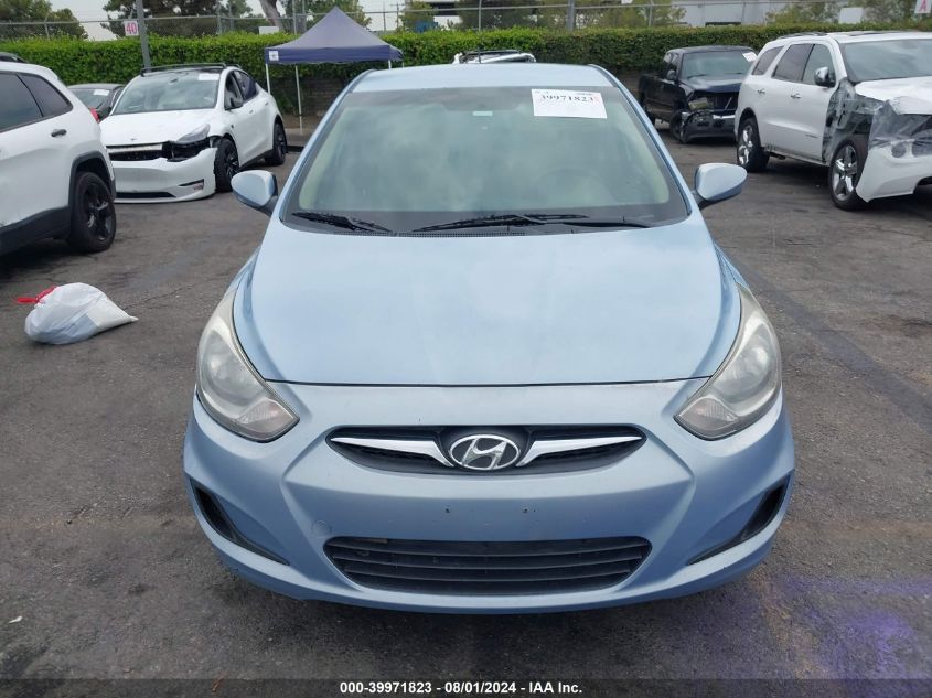 2013 Hyundai Accent Gls VIN: KMHCT4AE6DU520865 Lot: 39971823