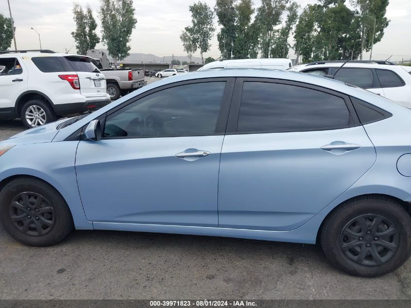 2013 Hyundai Accent Gls VIN: KMHCT4AE6DU520865 Lot: 39971823