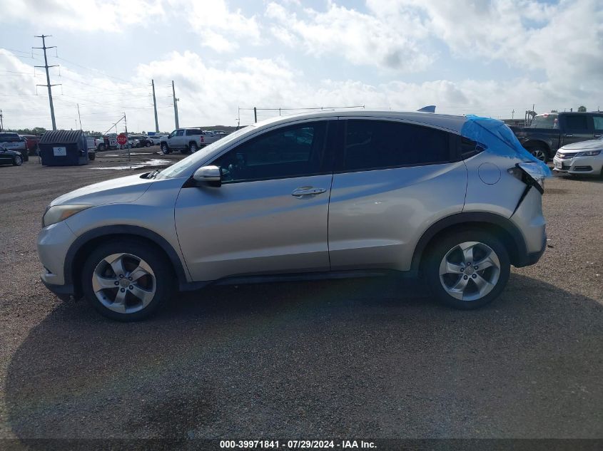 2016 Honda Hr-V Ex VIN: 3CZRU5H5XGM735983 Lot: 39971841