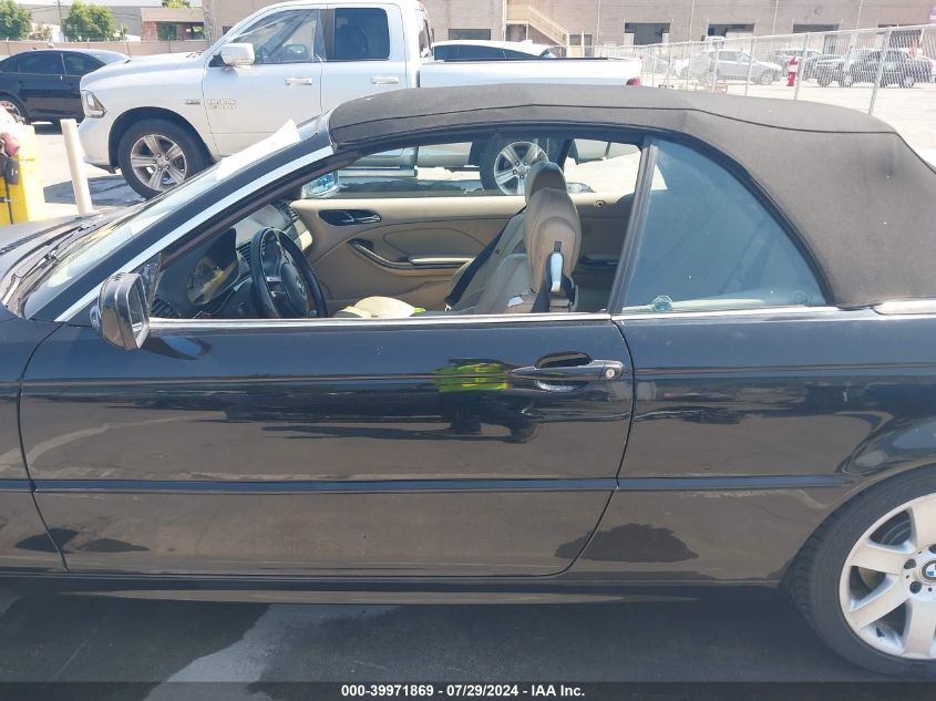 2000 BMW 323Ci VIN: WBABR3344YEG01120 Lot: 39971869