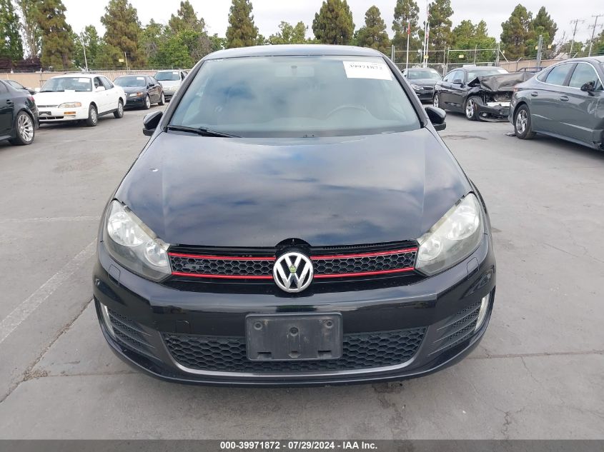 2010 Volkswagen Gti 2-Door VIN: WVWED7AJ6AW215052 Lot: 39971872