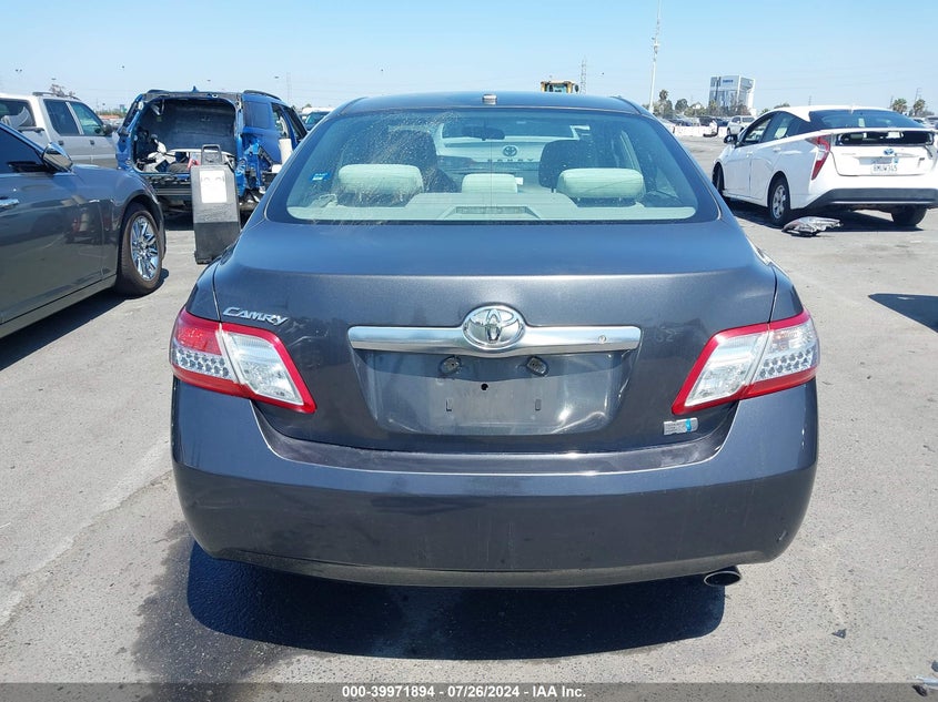 2010 Toyota Camry Hybrid VIN: 4T1BB3EK6AU114721 Lot: 39971894