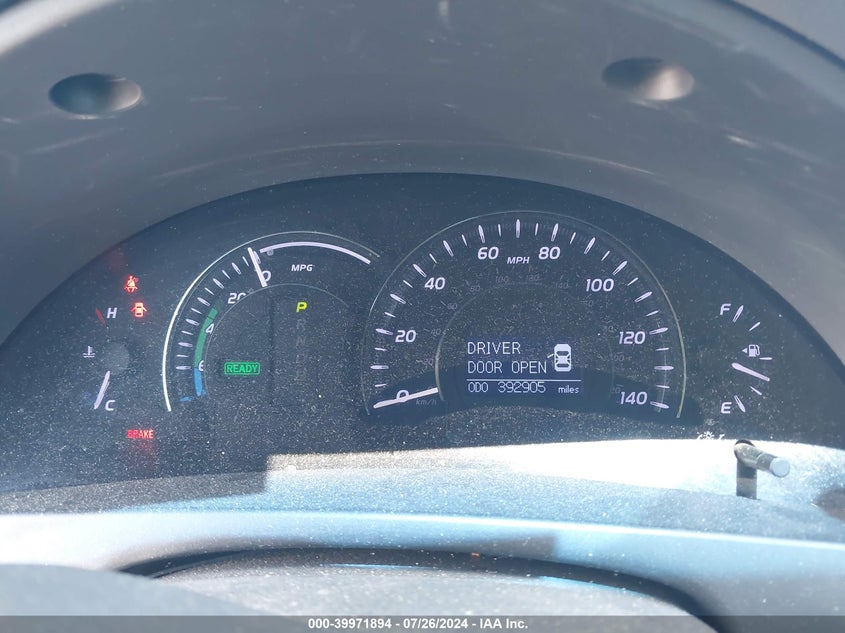 2010 Toyota Camry Hybrid VIN: 4T1BB3EK6AU114721 Lot: 39971894