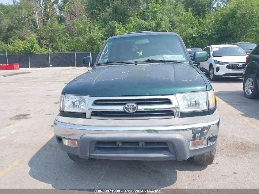 1999 Toyota 4Runner Sr5 V6 VIN: JT3HN86R9X0215724 Lot: 39971900