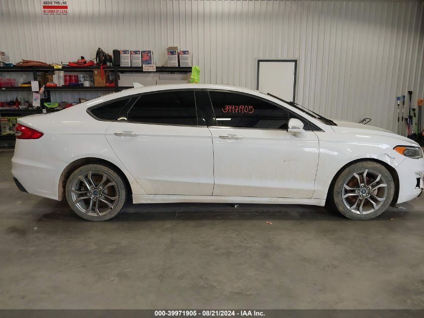 2020 Ford Fusion Sel VIN: 3FA6P0CD3LR130496 Lot: 39971905