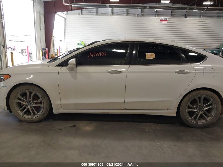 2020 Ford Fusion Sel VIN: 3FA6P0CD3LR130496 Lot: 39971905