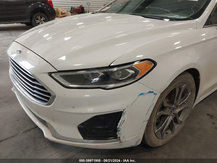 2020 Ford Fusion Sel VIN: 3FA6P0CD3LR130496 Lot: 39971905