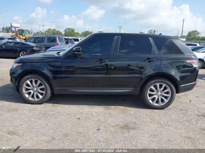 2016 Land Rover Range Rover Sport 3.0L V6 Turbocharged Diesel Hse Td6 VIN: SALWR2KF5GA655071 Lot: 39971942