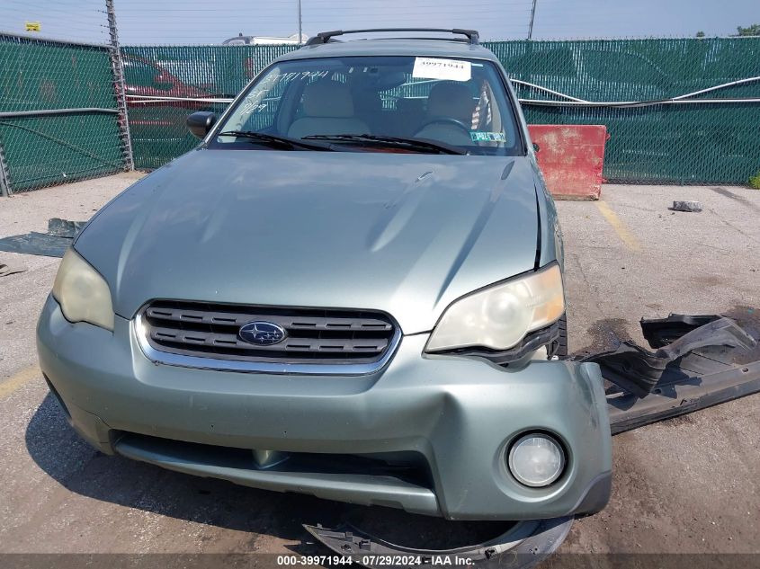 2006 Subaru Outback 2.5I VIN: 4S4BP61C967333535 Lot: 39971944