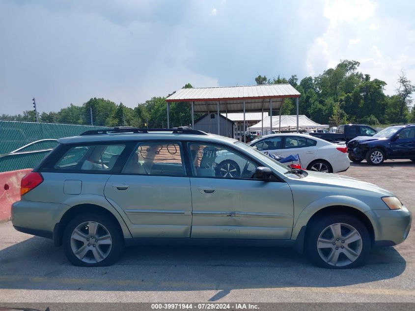 2006 Subaru Outback 2.5I VIN: 4S4BP61C967333535 Lot: 39971944