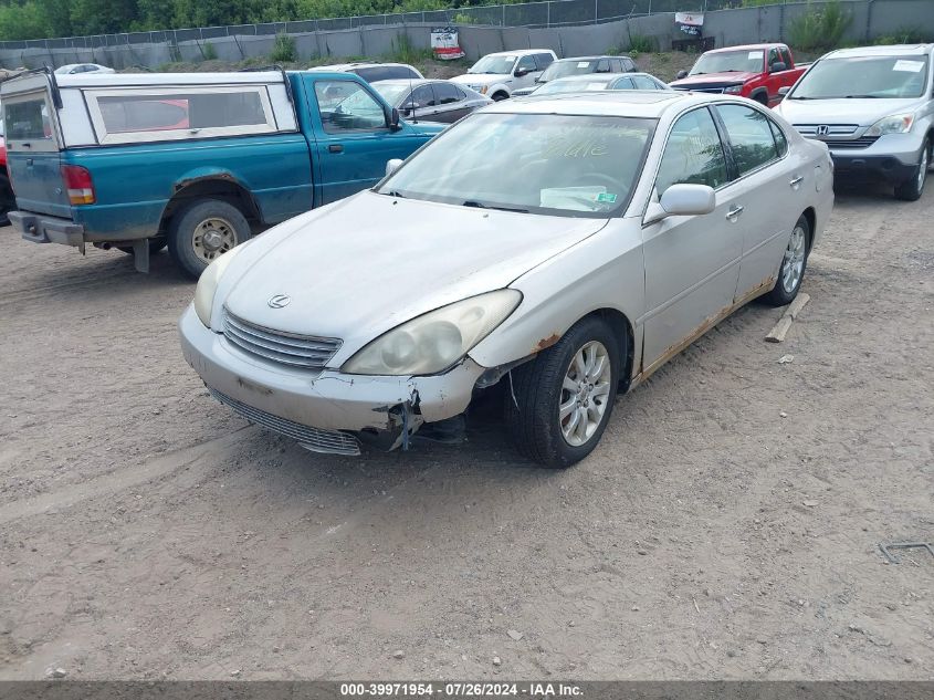 2004 Lexus Es 330 330 VIN: JTHBA30G145034122 Lot: 39971954