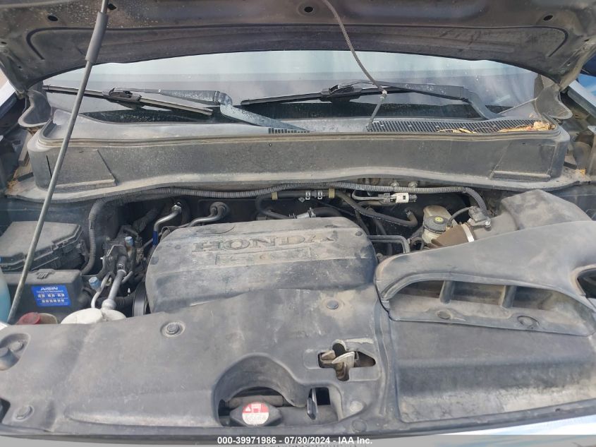 2010 Honda Pilot Ex VIN: 5FNYF3H43AB004931 Lot: 39971986