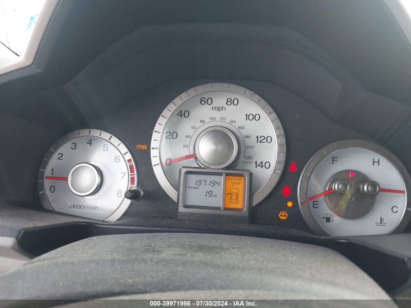 2010 Honda Pilot Ex VIN: 5FNYF3H43AB004931 Lot: 39971986