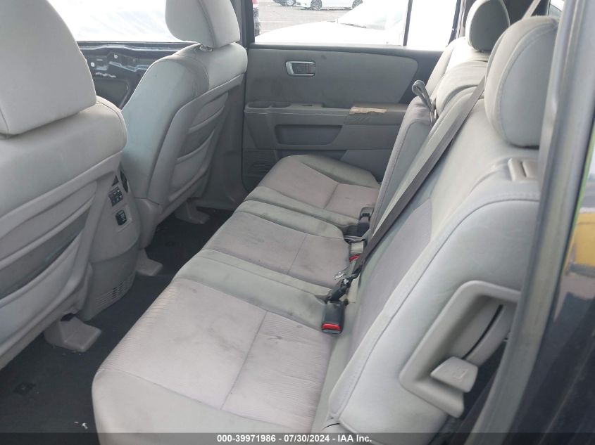 2010 Honda Pilot Ex VIN: 5FNYF3H43AB004931 Lot: 39971986