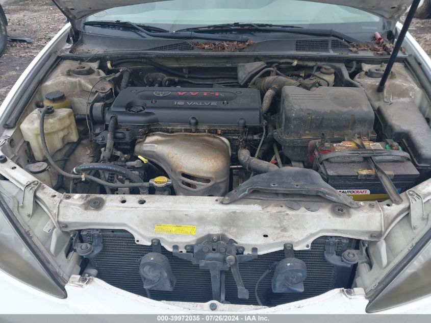 2004 Toyota Camry Le VIN: 4T1BE32KX4U270714 Lot: 39972035