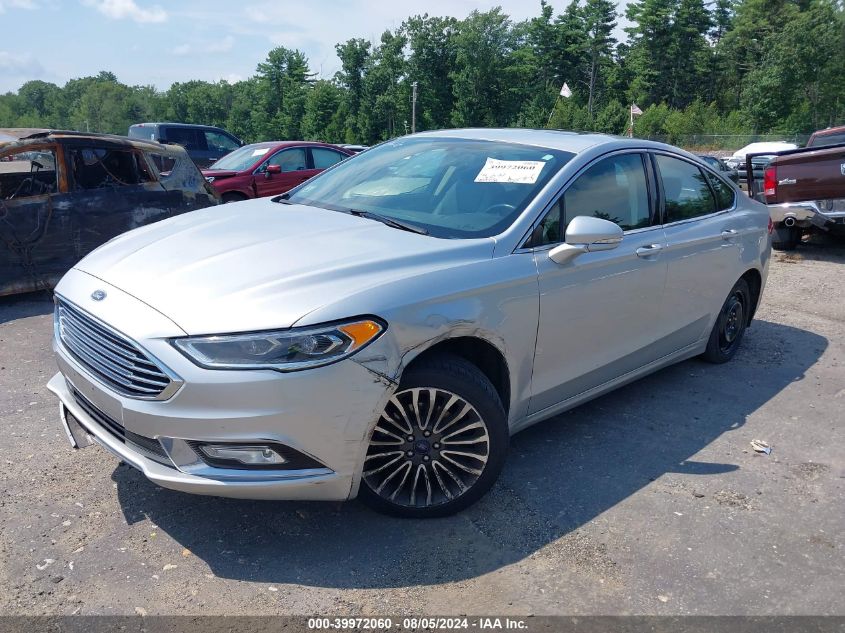 2018 Ford Fusion Titanium VIN: 3FA6P0D94JR151400 Lot: 39972060