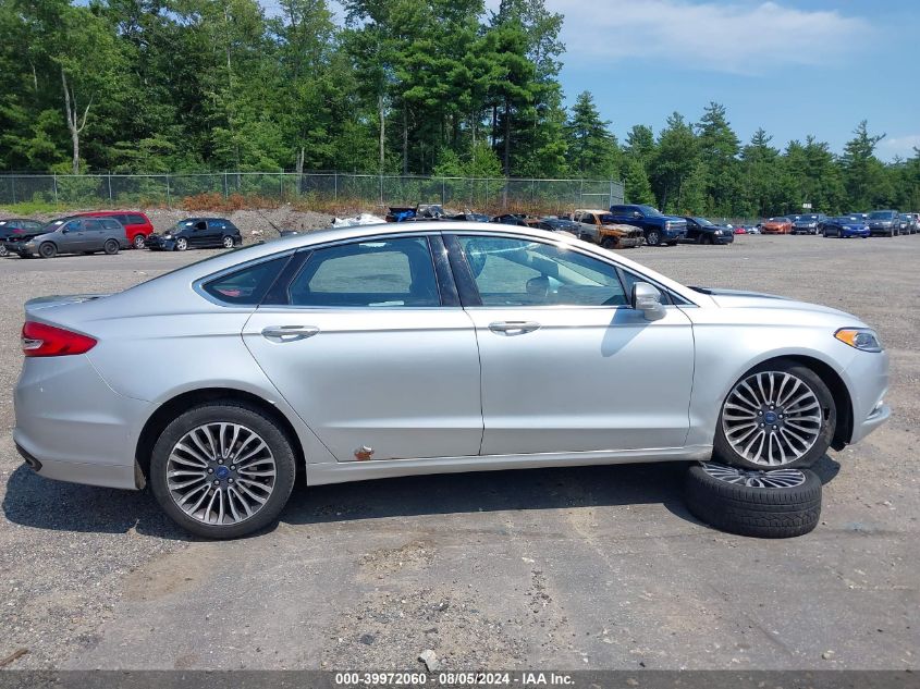 2018 Ford Fusion Titanium VIN: 3FA6P0D94JR151400 Lot: 39972060