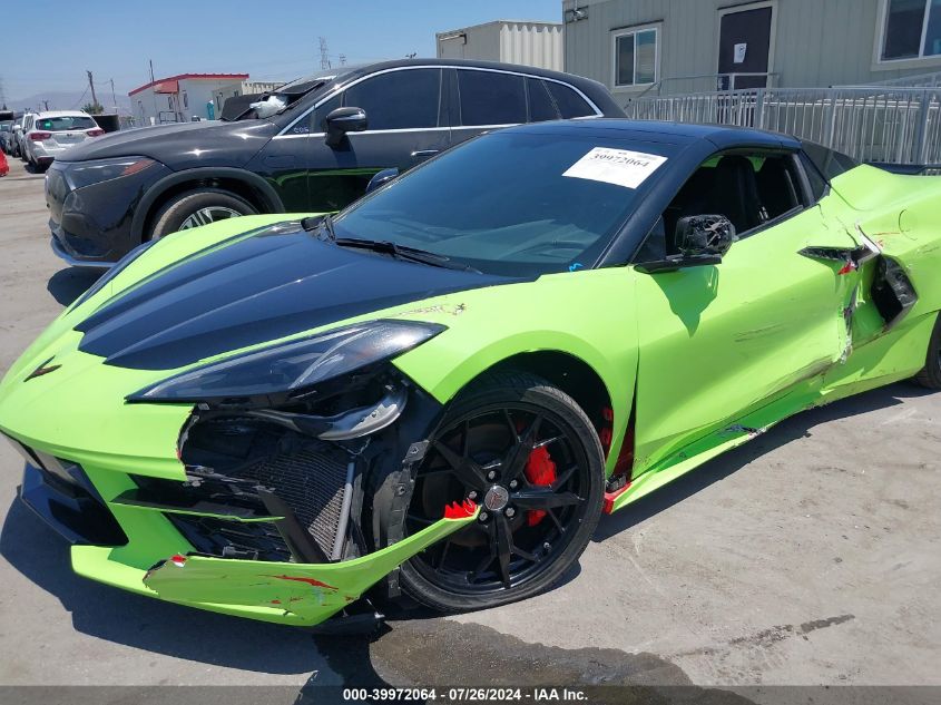 2023 Chevrolet Corvette Stingray Rwd 1Lt VIN: 1G1YA3D43P5101098 Lot: 39972064