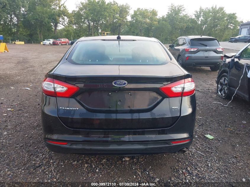 2016 FORD FUSION SE - 3FA6P0H79GR319002