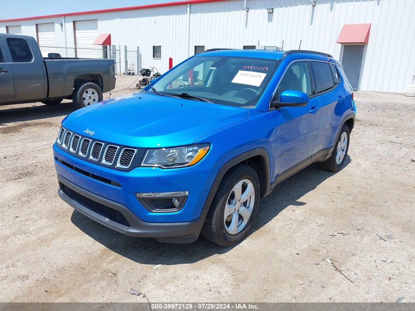 VIN 3C4NJCBBXKT636322 2019 JEEP COMPASS LATITUDE FWD