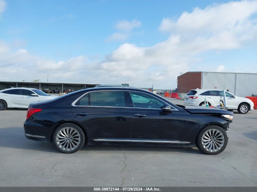 2018 Genesis G90 3.3T Premium VIN: KMHG34JA5JU047146 Lot: 39972144