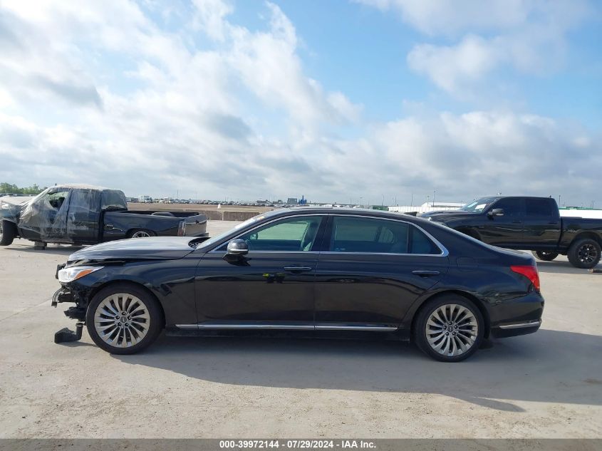 2018 Genesis G90 3.3T Premium VIN: KMHG34JA5JU047146 Lot: 39972144