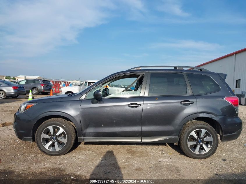 2017 Subaru Forester 2.5I Premium VIN: JF2SJAGC3HH545541 Lot: 39972145