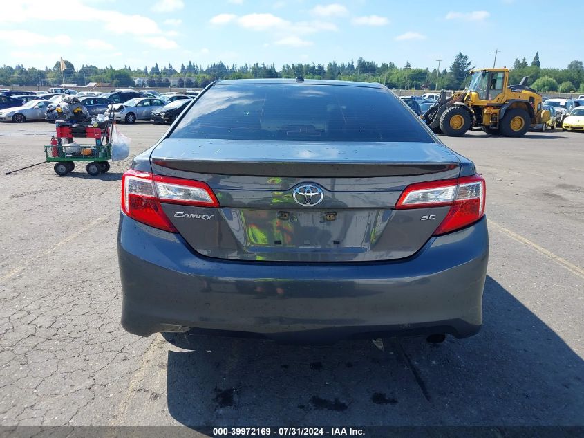 2012 Toyota Camry Se VIN: 4T1BF1FK5CU107236 Lot: 39972169