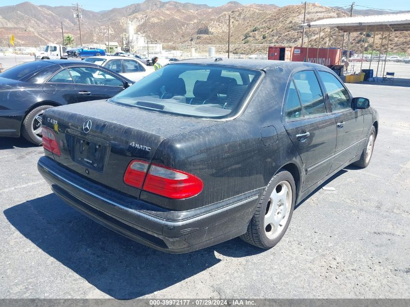 2000 Mercedes-Benz E 430 4M VIN: WDBJF83J5YX037794 Lot: 39972177