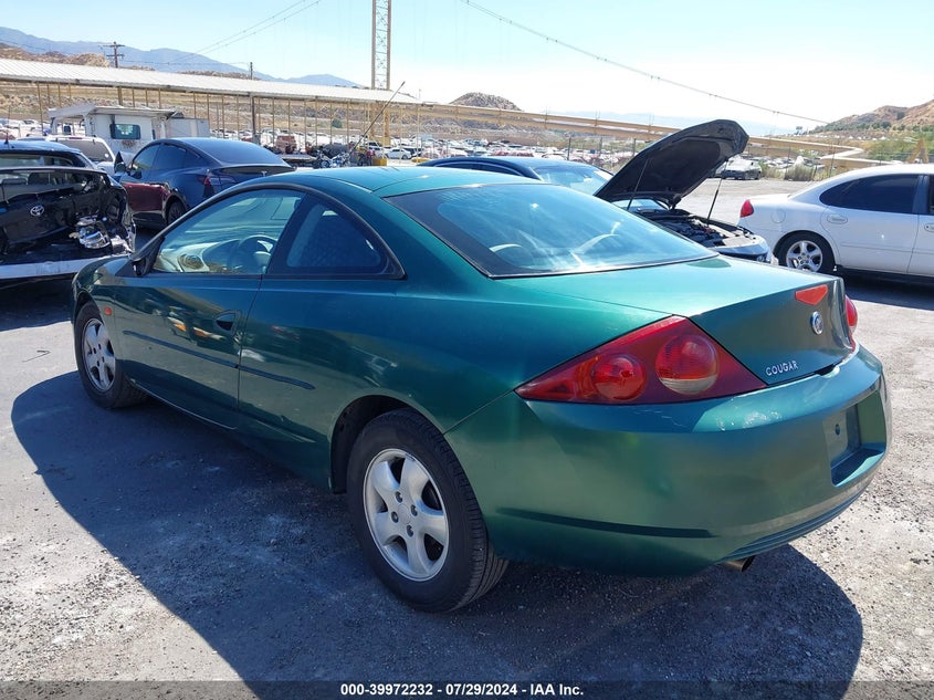 2001 Mercury Cougar V6/V6 S VIN: 1ZWFT61L515611748 Lot: 39972232