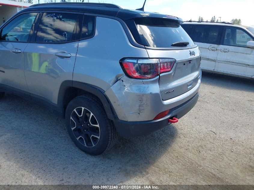 2021 Jeep Compass Trailhawk VIN: 3C4NJDDB7MT591099 Lot: 39972240