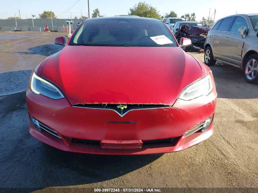 2019 Tesla Model S 100D/75D/Long Range/Standard Range VIN: 5YJSA1E25KF330579 Lot: 39972245