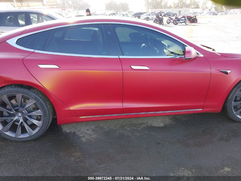 2019 Tesla Model S 100D/75D/Long Range/Standard Range VIN: 5YJSA1E25KF330579 Lot: 39972245