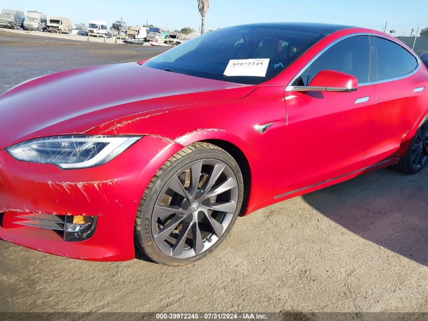 2019 Tesla Model S 100D/75D/Long Range/Standard Range VIN: 5YJSA1E25KF330579 Lot: 39972245