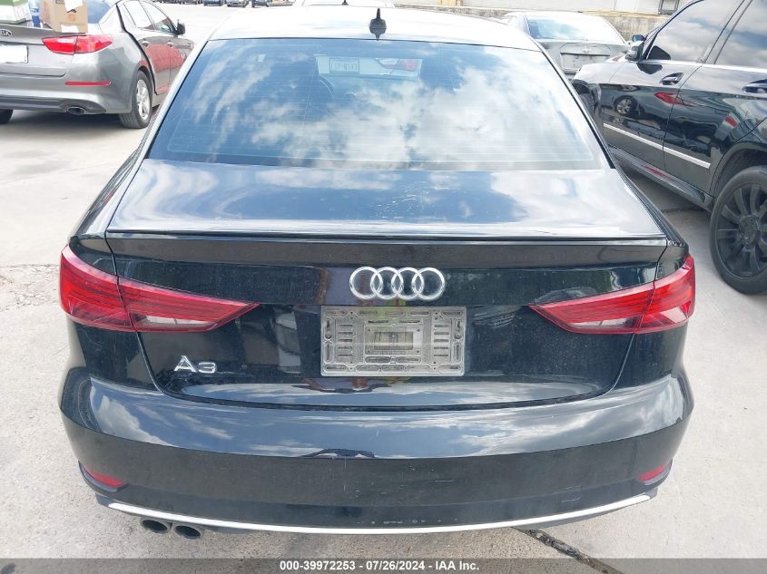 2018 Audi A3 2.0T Premium/2.0T Tech Premium VIN: WAUAUGFF2J1039792 Lot: 39972253