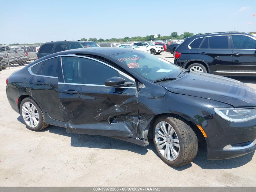 2016 Chrysler 200 Limited VIN: 1C3CCCAB0GN147135 Lot: 39972265