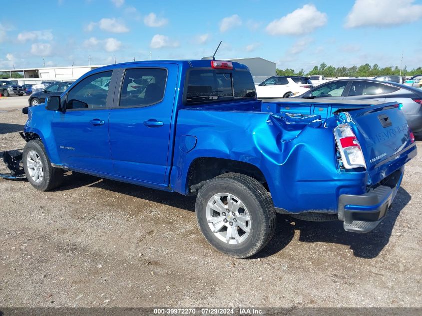 2022 Chevrolet Colorado 2Wd Short Box Lt VIN: 1GCGSCEN7N1220140 Lot: 39972270