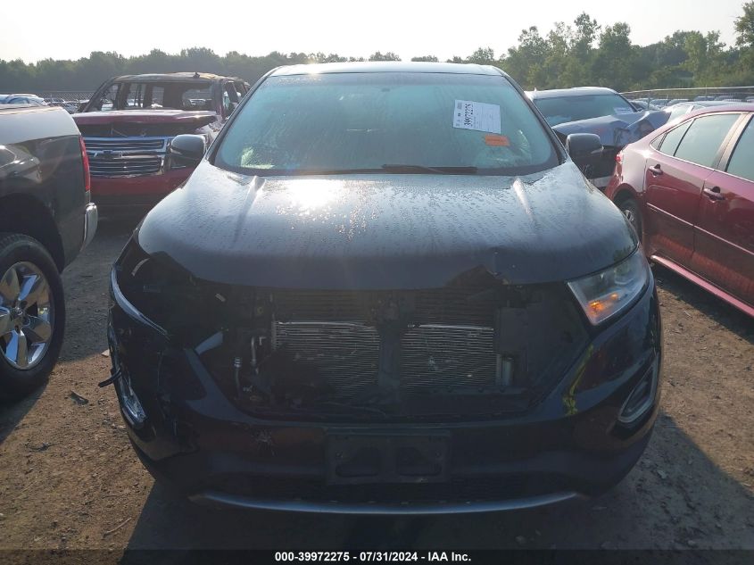 2016 Ford Edge Sel VIN: 2FMPK3J80GBB93205 Lot: 39972275