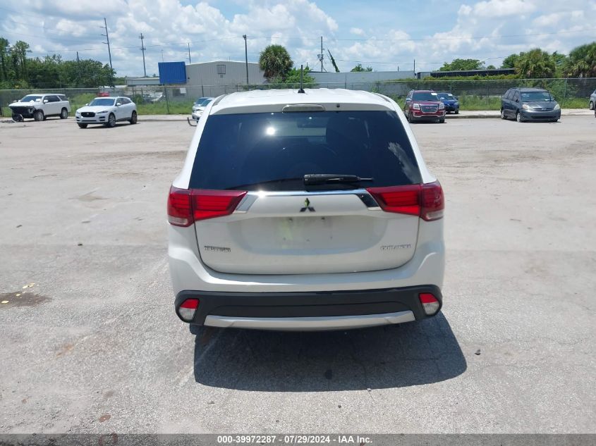 2016 Mitsubishi Outlander Es VIN: JA4AD2A34GZ031541 Lot: 39972287