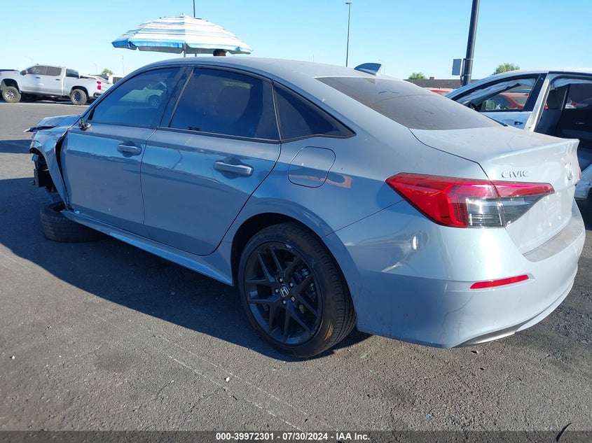 2024 HONDA CIVIC 2.0L I-4 DI, DOHC, V(VIN: 2HGFE2F54RH561872