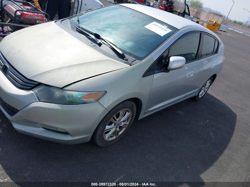 2010 Honda Insight Ex VIN: JHMZE2H74AS037014 Lot: 39972328