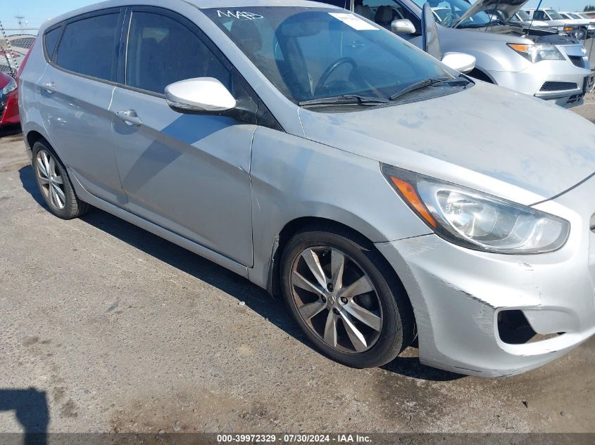 2013 Hyundai Accent Se VIN: KMHCU5AE4DU064514 Lot: 39972329