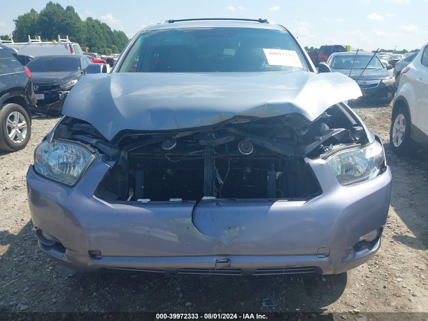 2010 Toyota Highlander Hybrid Limited V6 VIN: JTEJW3EH8A2038306 Lot: 39972333