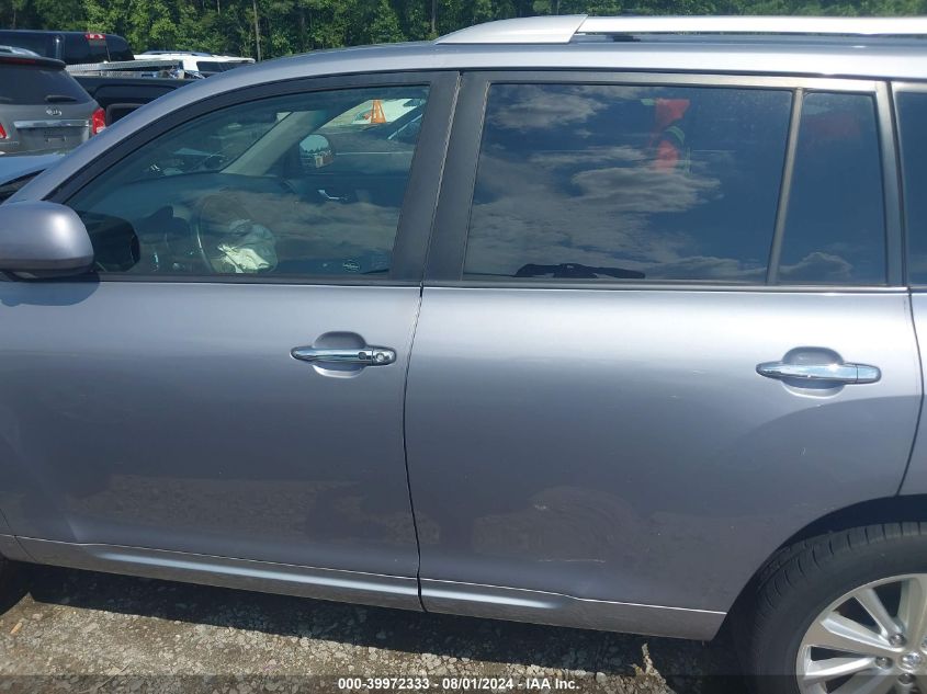 2010 Toyota Highlander Hybrid Limited V6 VIN: JTEJW3EH8A2038306 Lot: 39972333