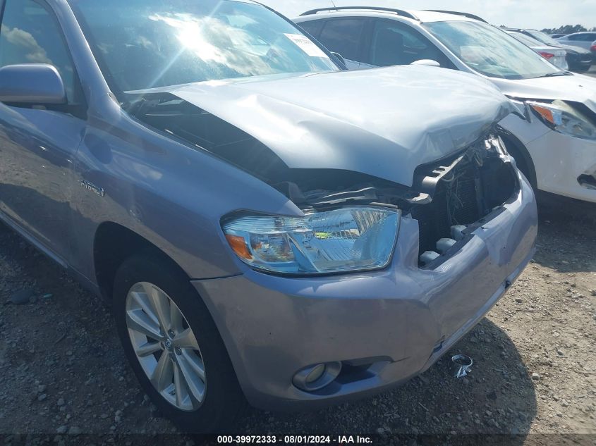 2010 Toyota Highlander Hybrid Limited V6 VIN: JTEJW3EH8A2038306 Lot: 39972333