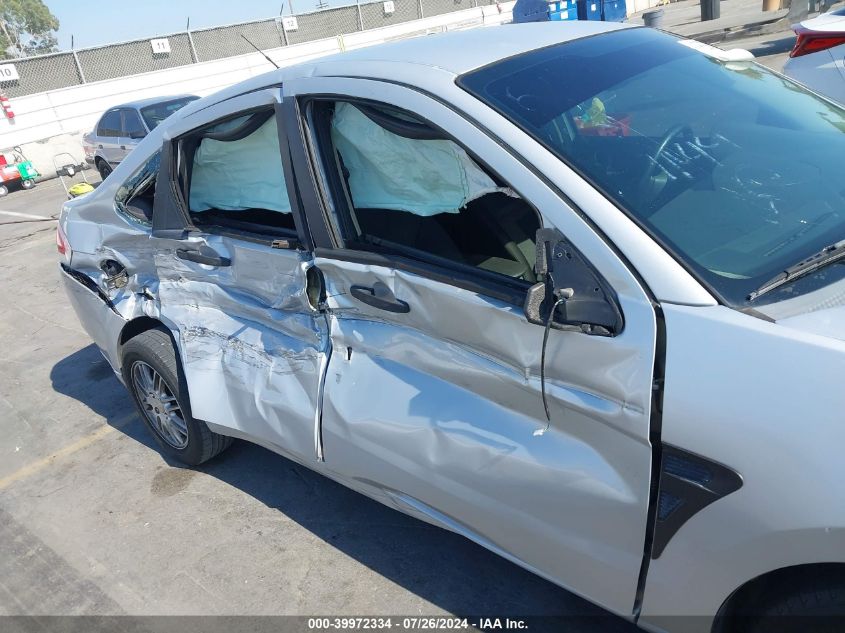 2008 Ford Focus Se/Ses VIN: 1FAHP35N58W155145 Lot: 39972334