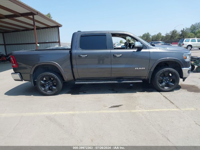 2019 Ram 1500 Laramie 4X2 5'7 Box VIN: 1C6RREJT6KN509753 Lot: 39972363