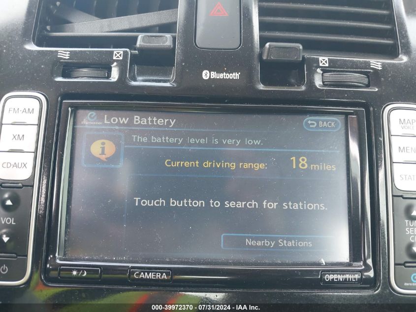 2014 Nissan Leaf Sv VIN: 1N4AZ0CP2EC333542 Lot: 39972370